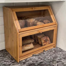 Porta-Pão Gourmet Premium com Tábua de Corte