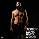 Kit Performance 5 Cuecas Boxer Long Antiodor UND